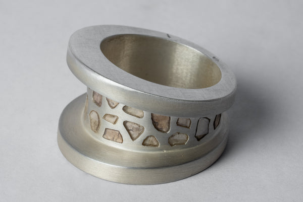 Chasm Ring v2 (Wide, Mega Pavé, MA+DIA)