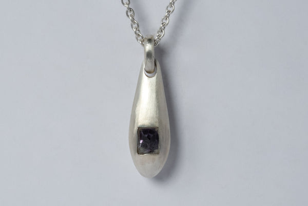 Chrysalis Necklace (Cremaster Emergence, Fluorite, MA+FLO)