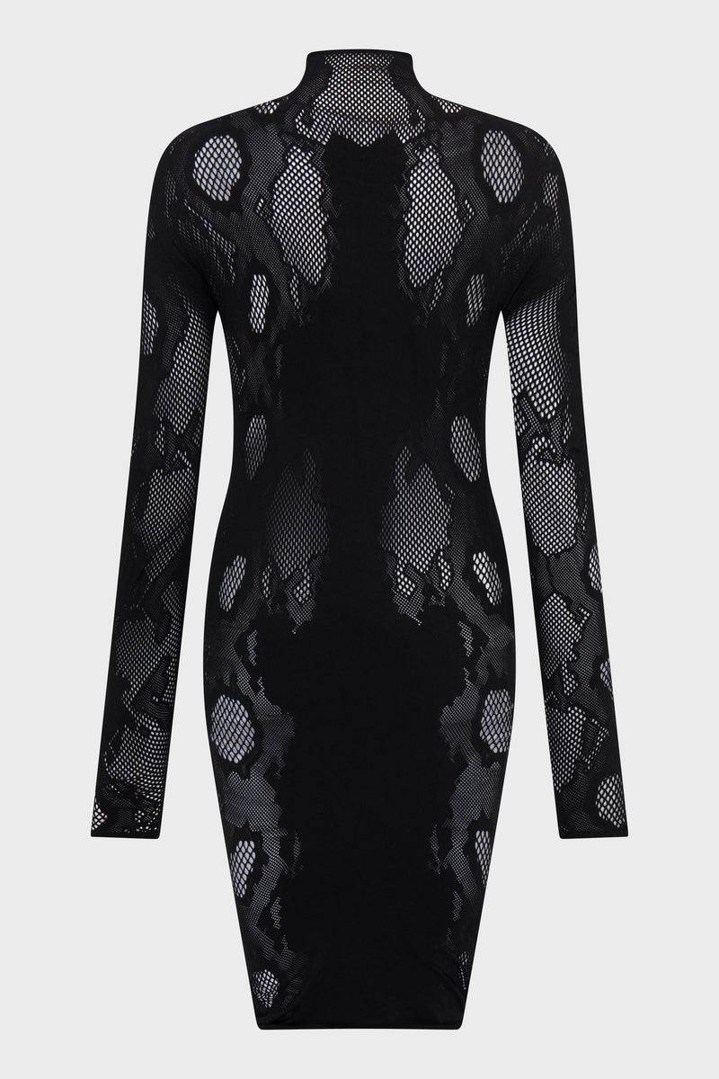 SEAMLESS COBRA LACE DRESS