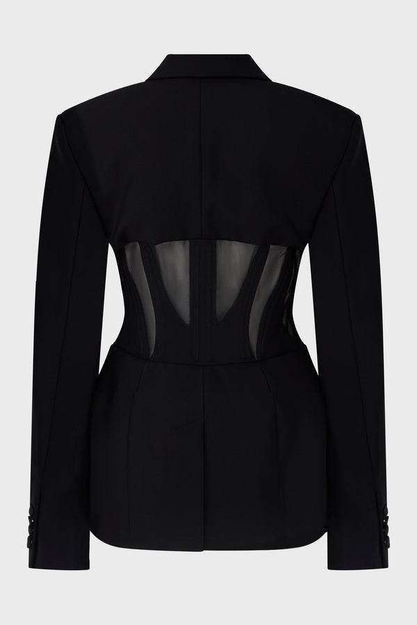 CORSETED JACKET