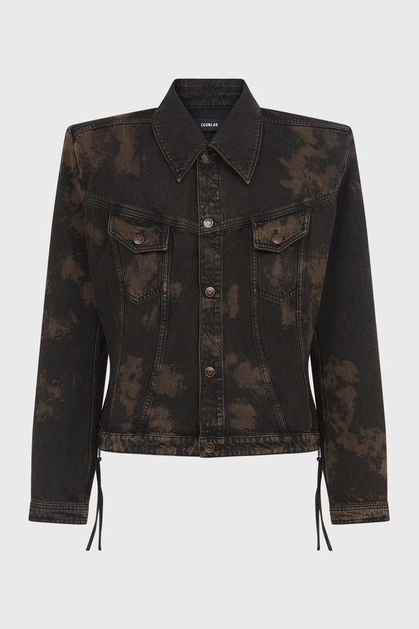 DENIM JACKET BLACK