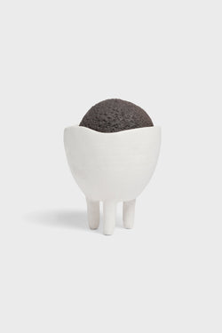 White Obzee 1 Single Ceramic Rock Diffuser