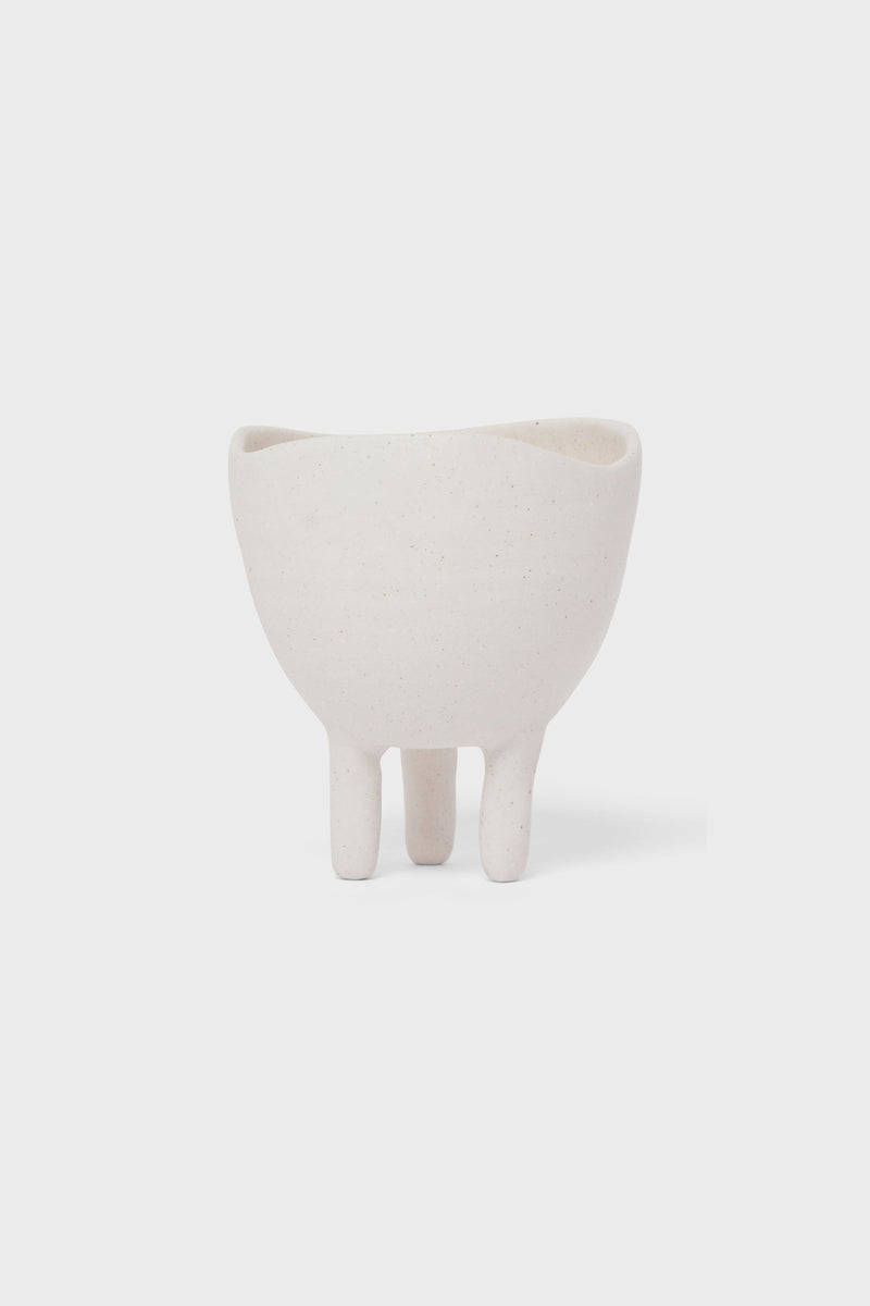 White Obzee 1 Single Ceramic Rock Diffuser