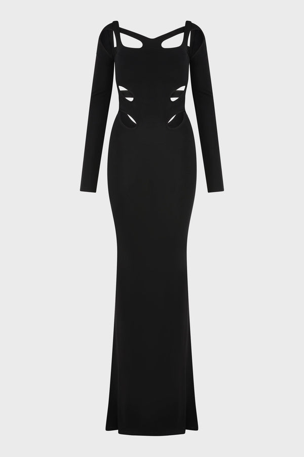 TRIPLE LOOP GOWN
