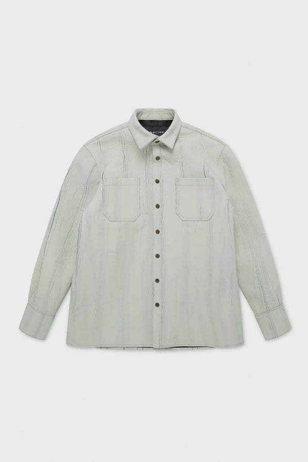 CLASSIC SHIRT BOTTER CRACKED LEATHER