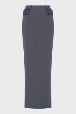 POCKET COLUMN SKIRT