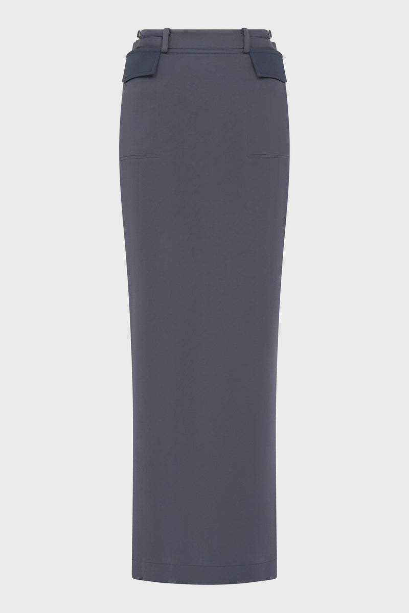 POCKET COLUMN SKIRT