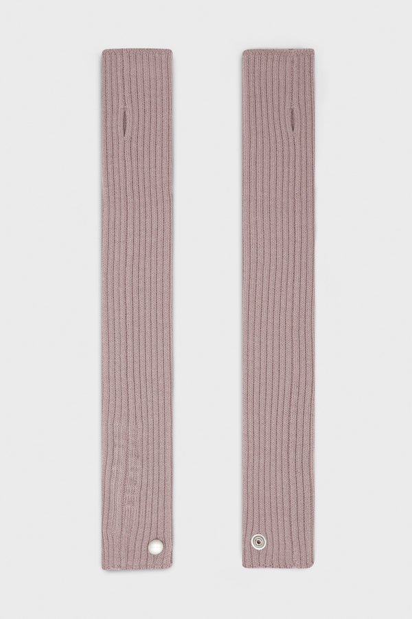 ARM WARMERS DUSTY PINK