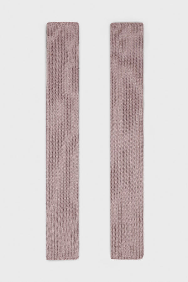 ARM WARMERS DUSTY PINK