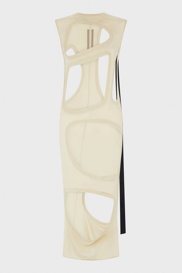 MEMBRANE II DRESS PEARL