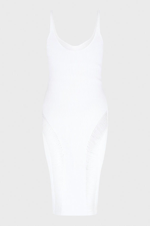 FLOATER DRESS MILK