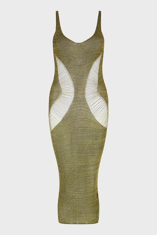 FLOATER DRESS LEAF