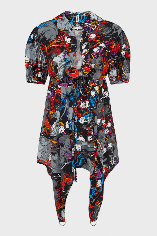 SHIRT DRESS HUNGRY GHOST