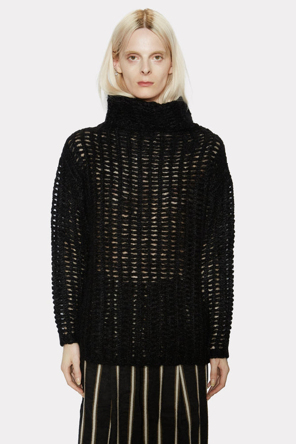 High Neck Knit