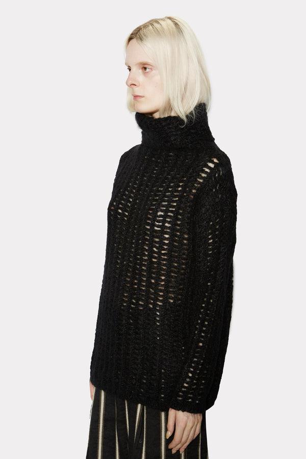 High Neck Knit