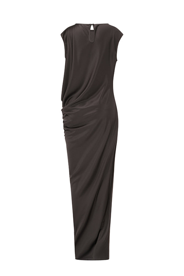 DRAPED LOOSE DRESS