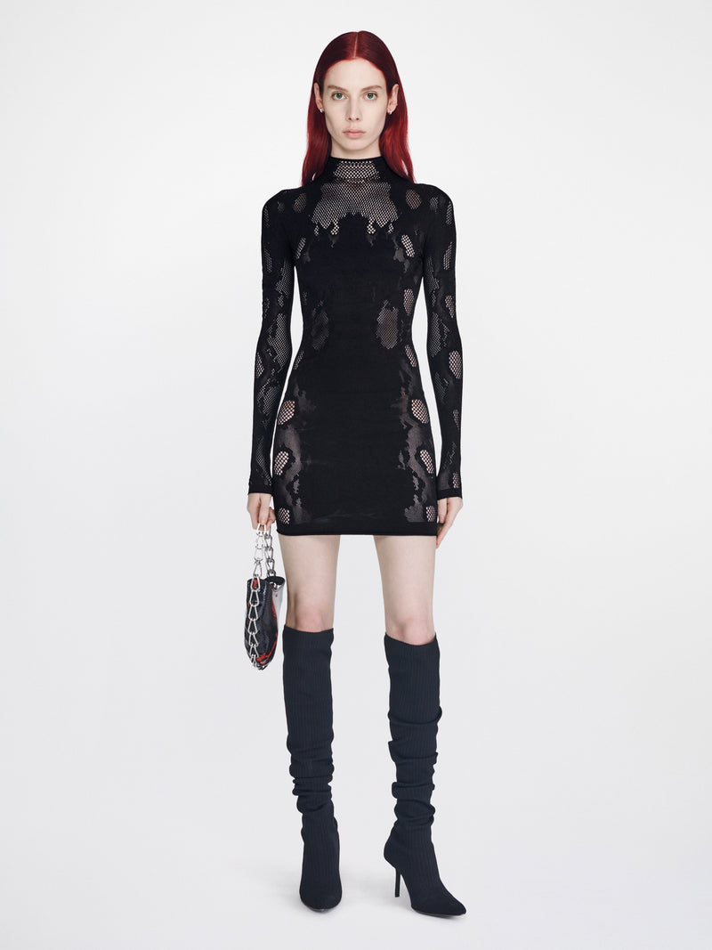 SEAMLESS COBRA LACE DRESS
