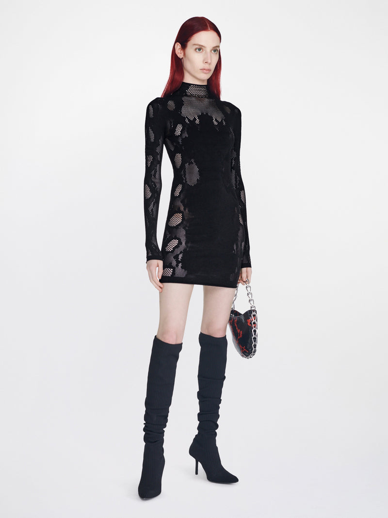SEAMLESS COBRA LACE DRESS